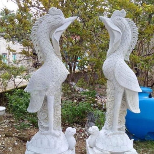 Đôi hạc đá cao MS HD2M